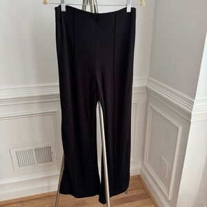 Vince Camuto Black Wide Leg Stretch Pull-On Pants Size Small